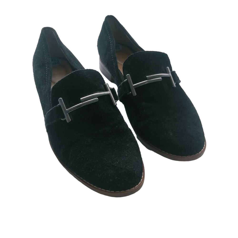 Franco Sarto Black Harlow Loafers Size 7.5